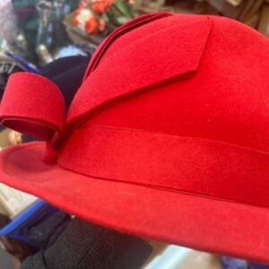 ADOLFO II felt women's 100% WOOL Hat Vintage USA